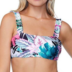 Raisins Eco Capsule Haute Bloom Printed Tulum Bikini Top